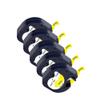 5 10PK 91201 Compatible with LT Tape 91201 91331 91200 91202 12267 12mm Label Tape for Part Number 91201 for Use with Label Maker Models LT100H Printer Supplies(5PK Black on Yellow) view 1