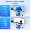11-in-1 Surface Pro Docking Station, New Surface Dock 4K@60HZ HDMI, Surface Docking Station for Surface Pro 11/10/9/8/X/7/6/5/4/3, Surface Laptop 6/5/4/3/2/1, Surface Laptop Go 3/2/1, Surface Book view 3