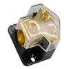 LXOINAGO 2-Way Car Boat Truck Audio Power Ground Cable Splitter Distribution Block view 4