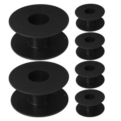 Uonlytech 6pcs Plastic Wire Spool Portable Cable Organizer Handy Cord Reel for Home Office Wire Storage and Extension Cord Management