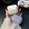 for AirPods 4th Generation Case with Keychain, Glitter Shiny Bling Case for Women Girls Dustproof Shockproof Anti-Scratch Drop Proof Protable Headphone Case for AirPods 4 2024, Purple view 2