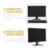 BESPORTBLE Stretch Cotton Computer Screen Cover Dustproof Protective Sleeve Soft Elastic Monitor Dust Protector for Home and Office Use Easy to Use and Heat Dissipation Friendly view 3