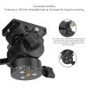 Bewinner Fluid Heads, Stable Video Tripod Fluid Head, Aluminum Alloy Lightweight Pan Tilt Head for Camera Phone Panorama Photography view 3
