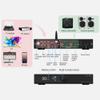 SMSL AL400 All-in-One Hi-Fi Decoder/Preamp/Phono Power Amp TPA3255 amp & CS43141 dac chip Full MQA MM & MC Cartridge HDMI(eARC),for TV Home theater Subwoofer Desktop Bookshelf passive speakers(Silver) view 2