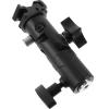 BESPORTBLE Professional Flash Stand Bracket with Swivel Joint Multipurpose Umbrella Mount Holder Compatible with Speedlite Flashes and Video LED Lights Anodized Aluminum and Abs Studio view 1