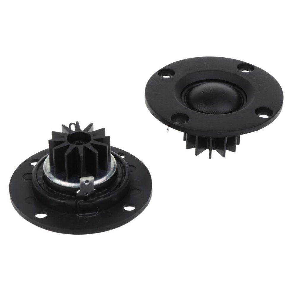 APGLSXY 1.5 inch Tweeter Speaker 6ohm 30W HiFi Treble Loudspeaker Dome Silk Film Neodymium for 2 Way Speaker DIY 2pcs