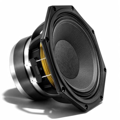 B&C 8-Inch Mid-Bass Woofer, 2 Inch Copper Voice Coil, 400W Program Power, 98dB Sensitivity, 8 Ohm, High Power Woofer for Pro Audio, DJ, Guitar Cabinet, PA System