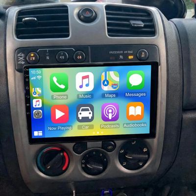4+64G Double Din Car Stereo for Chevy Colorado 2004-2006 with Wireless CarPlay Android Auto, 10.1Inch Android 13 Touchscreen Display Radio Player Audio Receiver Headunit with GPS Navi SWC DAB+ RDS DVR