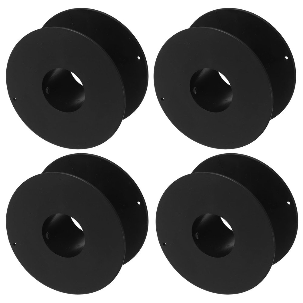 KOMBIUDA 4pcs Lightweight Plastic Cable Reel Spool Organizer for Extension Cords and Wire Storage Outdoor Multifunctional Winding Spool for Copper Steel Fishing Lines