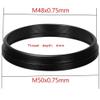1 Piece Photography Adapter Telescope Spare Parts, M48 to M50 Male Threads Mount Converter Pitch 0.75mm view 3