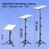 Cloimei Adjustable Rectangular Satellite Tripod Stand with Pipe Adapter Aluminum Alloy Tripod Mount for RV Camping Outdoor Satellite Dish Antenna view 3