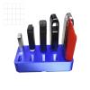 Bundle of USB Case of 10 Slots and 10-Slot Blue USB Flash Drive Holder Stand Office Desk Storage for Memory Sticks view 3