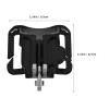 BESPORTBLE Portable Camera Belt Clip Buckle for DSLR Quick Release Waist Mount Accessory with Sturdy Screw Ergonomic Fit and Swift Attachment for Secure Camera Carrying view 2