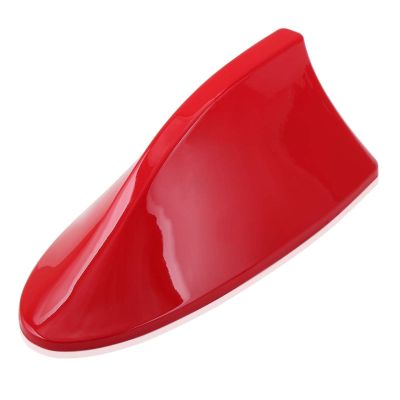 Car Shark Fin Antenna Cover for Ford Edge 2015-2019, Roof Aerial Base Cover Cap Exterior Decorative Styling Accessory with Adhesive Tape,Red