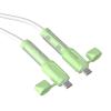 2Pcs Reusable Silicone Cable Protector Charging Cord Saver Storage Protective for Phone Adapter Adjustable Cord Holder view 1