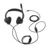 ChiweiJ H390D - 3.5VA Call Center Headset, Noise Cancelling Microphone with Volume Adjustment, Lightweight Office Headset for Customer Service, Teleconferencing, and Business Communication view 1