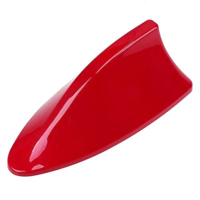 Car Shark Fin Antenna Cover for KIA Forte 2009-2017, Roof Aerial Cover Cap Exterior Decorative Accessory Enhanced Signal,Red