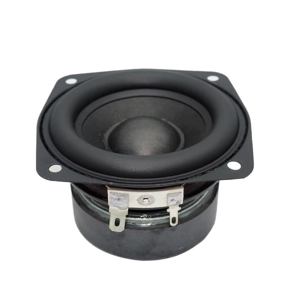 2 Inch 3 Subwoofer Speaker 4 Ohm 15W Convex Cap Speakers Audio Loudspeaker Bookshelf(3 Inch)