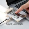 Mini Semiconductor Capacitive Fingerprint Module Reader, Metal, 150 Fingerprints Storage - Low Power Consumption, Fast Recognition, Ideal for Access Control and Security Devices view 3