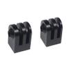2PCS 1/4 Tripod Adapter Metal Mount Base for Hero 13 11 10 9 8 7 for SJCAM/Yi for OSMO Action Cameras Sports Accessories Excellent(M6 Hole) view 2