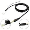 8 Pin AUX Input Audio Cable Adapter for CD Player - Compatible with 8pin Car Stereo System, Direct Installation, Black ABS Material view 3