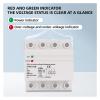 LSCCLMKJ Three Phase Over Under Voltage Protector 3 Automatic Recovery Protective Device Surge Protection Relay Reset 63A 60A 380V view 2