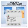 LSCCLMKJ Three Phase Over Under Voltage Protector 3 Automatic Recovery Protective Device Surge Protection Relay Reset 63A 60A 380V view 3