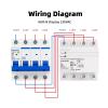 LSCCLMKJ Three Phase Over Under Voltage Protector 3 Automatic Recovery Protective Device Surge Protection Relay Reset 63A 60A 380V view 4