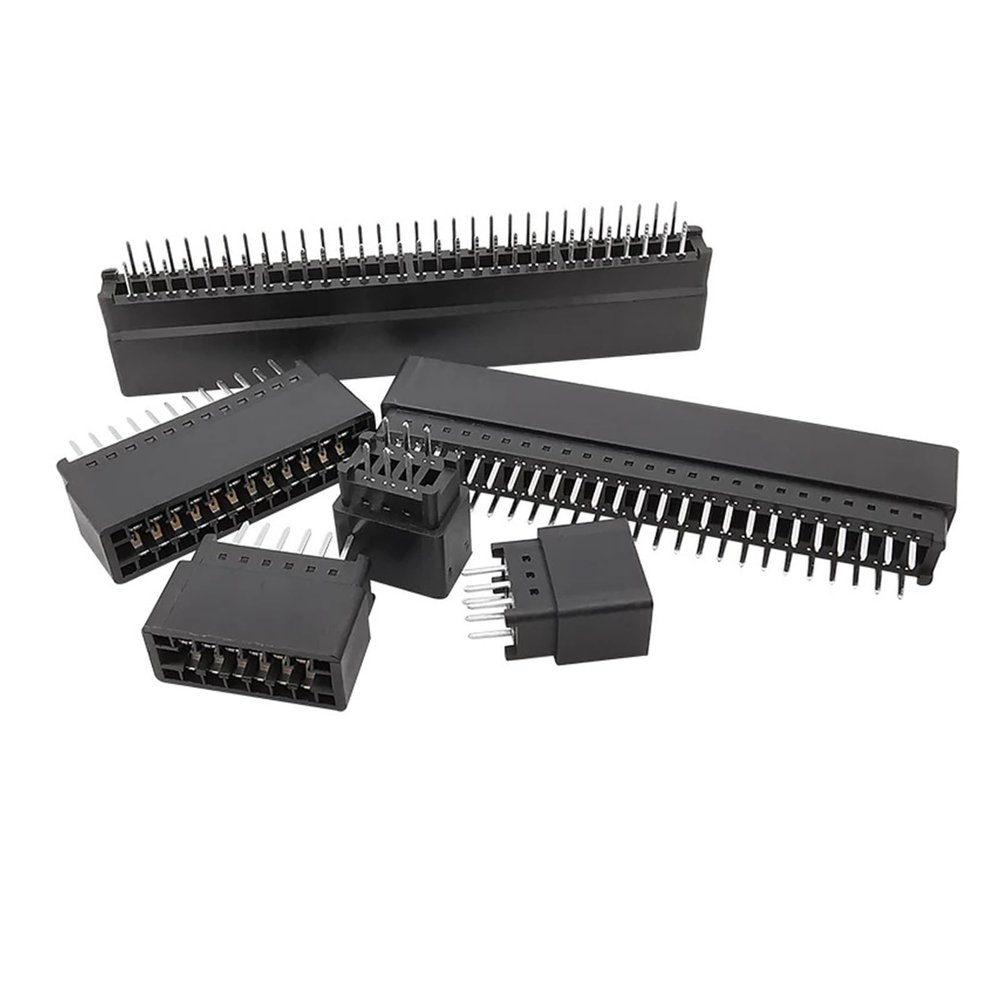 CTGFBUW 10Pcs Edge Card Slot Connector 2.54mm Pitch 6/8/10/12/14/16/20/22/24/26/30/36/40P-98 Pin Gold Finger PCB Socket Through Holes(2x8Pin)