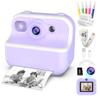 Kids Instant Print Camera, 1080P HD Digital Camera with Selfie Dual Lens, 3 Rolls Print Paper, 32GB Card, Birthday Christmas Toys Gifts for Toddler Boys and Girls Age 3-12+. view 1