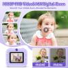 Kids Instant Print Camera, 1080P HD Digital Camera with Selfie Dual Lens, 3 Rolls Print Paper, 32GB Card, Birthday Christmas Toys Gifts for Toddler Boys and Girls Age 3-12+. view 3
