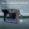 Polarlander Car Stereo Wireless CarPlay Android Auto, Double Din, 5 Inch Touchscreen, Bluetooth, NO CD DVD Player, AM/FM Radio Receiver, A/V Input view 4