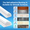 Cord Hider,White Cord Covers for Wires On Wall,TV Wire Hider,Silicone Self-Adhesive Cable Raceway for Powers Cords Management,1.1 * 0.47Inch, Length 157 Inch view 4