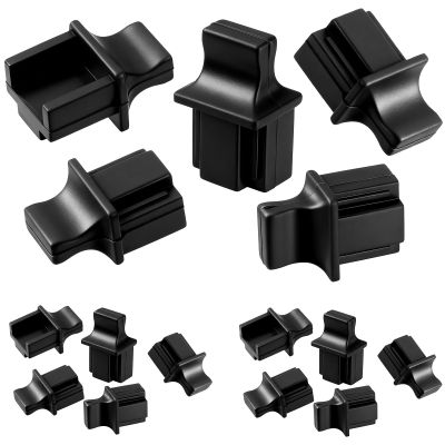50 Pcs RJ45 Dust Covers Ethernet Port Plugs Protector Stopper Silicone Cap for TV, Computer, Other Devices(Black)