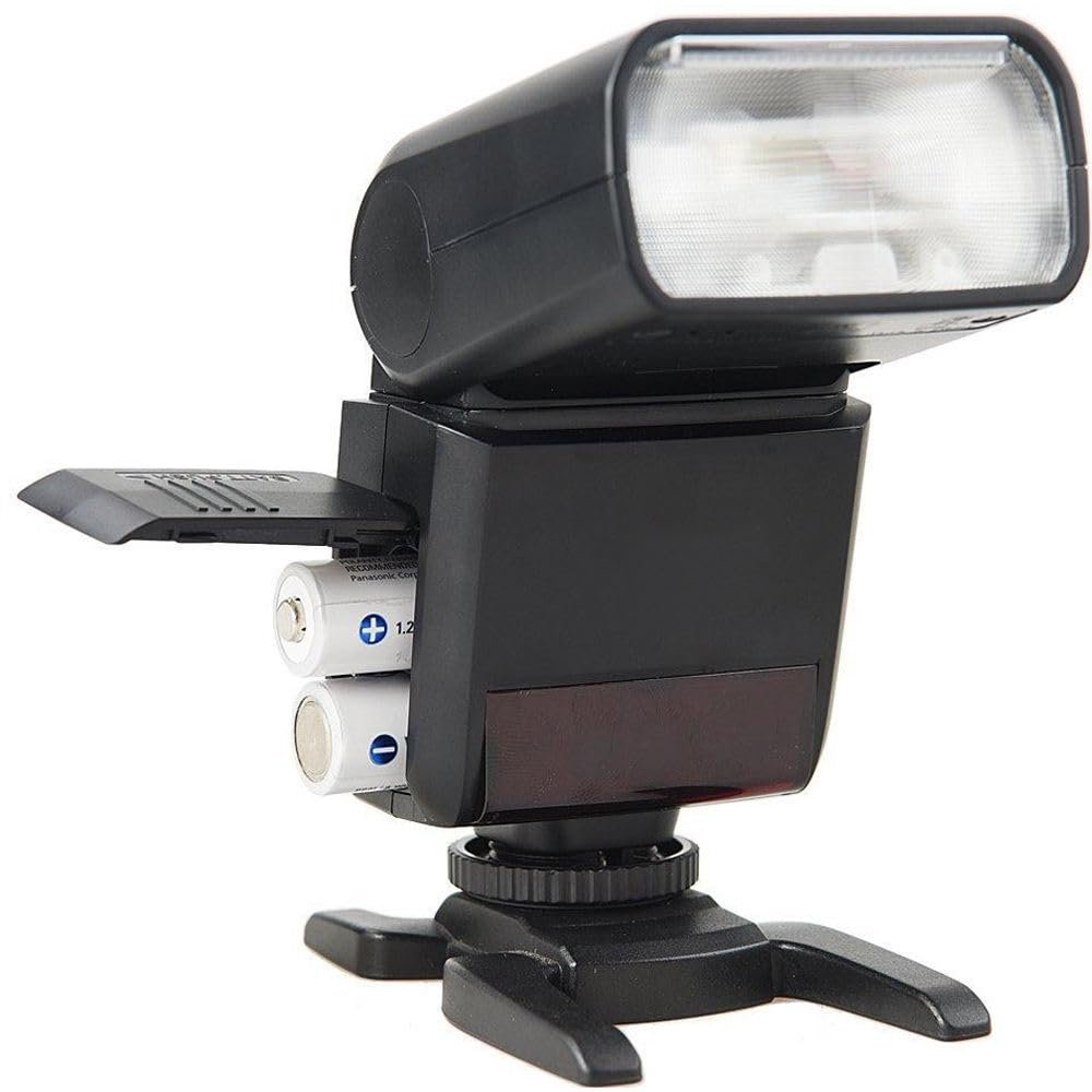 Advanced TTL Flash Compatible with Olympus Pen E-PL7 (Compact Size) Powerful Range, Zoom & Swivel Head