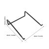 CAXUSD Metal Laptop Stand Riser for Desk Desktop Monitor Holder Ergonomic Ventilated Aluminum Alloy Computer Display Riser with No Installation Needed for Office Use view 2