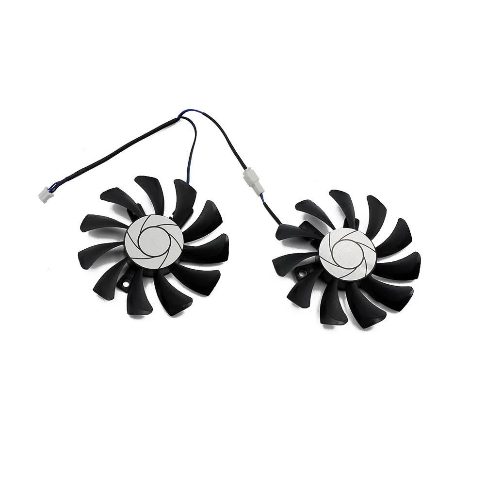 75MM HA8010H12F-Z GTX1050 GPU Cooler Fan Replacement for GTX 1050 2GT OC 1050Ti 4GT Graphics Video Card Cooling Fans 2Pin