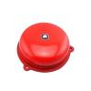 1pc AC 220V 150mm 6 inch Dia Schools Fire Alarm Round Shape Electric Bell Red view 1