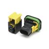 1-1703839-1 2-1418483-1 EV Energy Vehicle 2-Hole Waterproof Connector 1-1418483-1 1-1703841-1 3-1418483-1 2Pin 2P(1-1703839-1) view 3