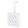 Pssopp Toilet Tank Tablet Holder, Toilet Cleaners Steel Hanging Tank Cleaner Holder with Adjustable Hook for Home Bathroom Tablet, Stainless view 1