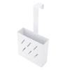 Pssopp Toilet Tank Tablet Holder, Toilet Cleaners Steel Hanging Tank Cleaner Holder with Adjustable Hook for Home Bathroom Tablet, Stainless view 3