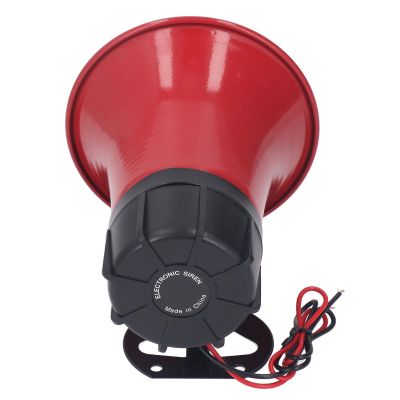 1pc Industrial Alarm Security Siren 120dB 30W Emergency Warning Horn ABS for Outdoor Port(DC24V)