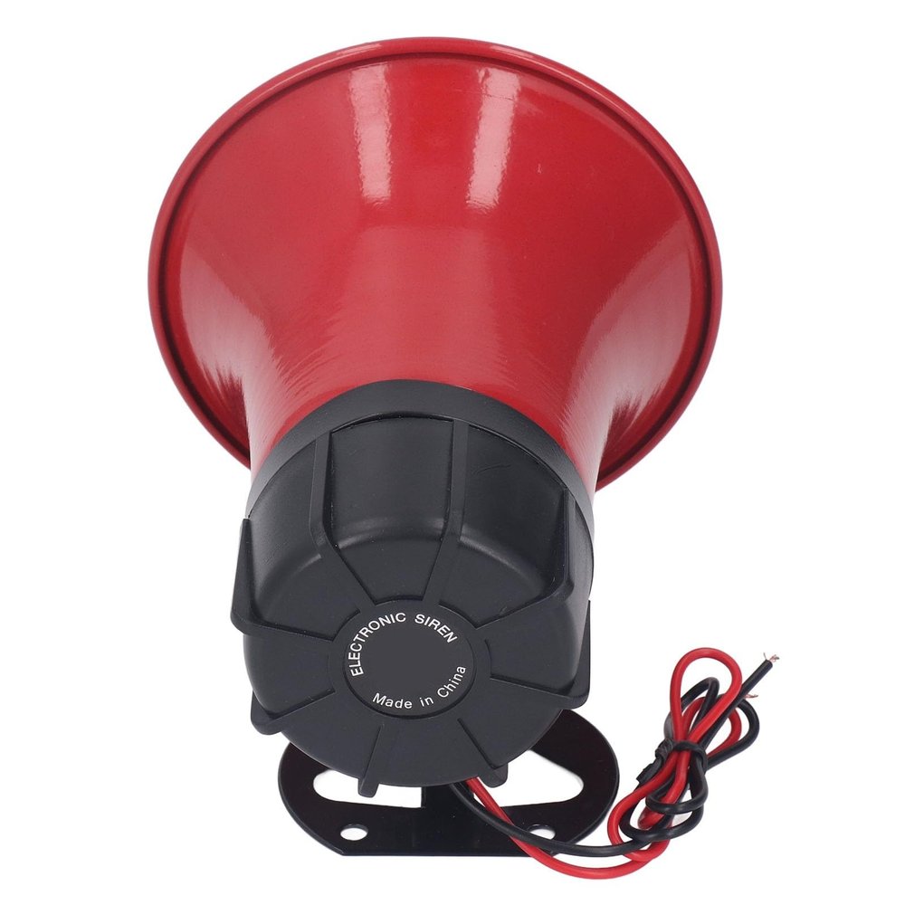 1pc Industrial Alarm Security Siren 120dB 30W Emergency Warning Horn ABS for Outdoor Port(DC24V)