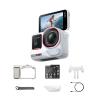 Insta360 Ace Pro 2 Arctic White Limited Edition - Xplorer Bundle Moonlight Silver 8K Camera Co-Engineered with Leica, 1/1.3" Sensor, Dual AI Chip, Leading Low Light, Flip Screen & AI Editing view 1