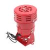 1pc MS-190/290/390 12V 24V 220V 110V Red Mini Metal Motor Siren Industrial Alarm Sound Electrical Guard Against Theft 130dB(MS-190-12V) view 4