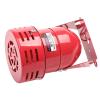 1pc 220VAC 110VAC 12VDC 24VDC Red Mini Metal Motor Siren Industrial Alarm Sound Electrical Guard Against Theft MS-190(DC 12V) view 4