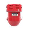 1pc 220VAC 110VAC 12VDC 24VDC Red Mini Metal Motor Siren Industrial Alarm Sound Electrical Guard Against Theft MS-190(DC 12V) view 1