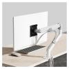 Adjustable Monitor arm for 17 to 32-inch Cooling Desktop Computer Monitors(White) view 2
