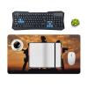 American Soldiers Gaming Mouse Pad 30L16W inch Extended Large Laptop Keyboard Non-Slip Rubber Base with Stitched Edges for Home Office Computer view 4