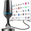 Digital Indoor TV Antenna for Smart TV, 4K HD Indoor TV Antenna for Local Channels Without Cable - Magnetic Base, 360 Reception, 8.2Ft Cable, 120 Mile Range - Support All HDTVs After 2007 view 1
